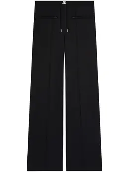 Courrèges: Чёрные брюки 