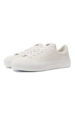 Givenchy: Серебристые кеды  City