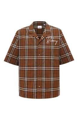 Burberry: Хлопковая рубашка 