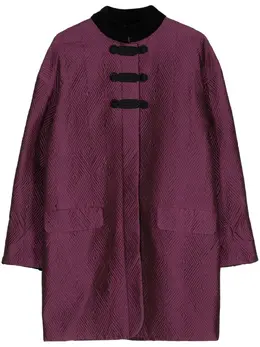 Christian Dior Pre-Owned: Жаккардовое пальто 
