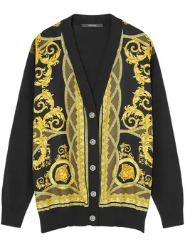 Versace: Чёрный кардиган  La Coupe des Dieux