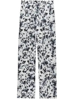 MSGM: Брюки с принтом 