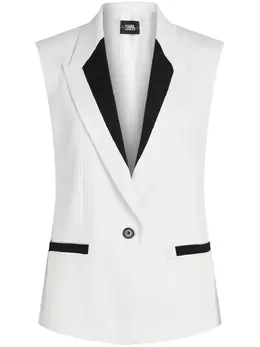 Karl Lagerfeld: Белый жилет 