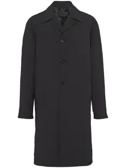 Prada: Однобортное пальто 
