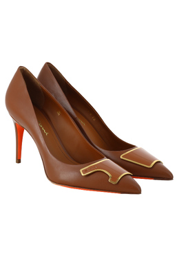 SANTONI: Коричневые туфли 