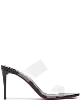CHRISTIAN LOUBOUTIN: Прозрачные сандалии 