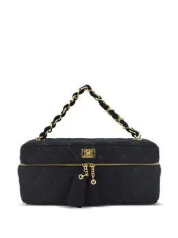 CHANEL Pre-Owned: Чёрная сумка 
