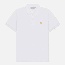 Carhartt WIP: Белое поло  Chase