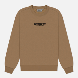 Carhartt WIP: Бежевая толстовка 
