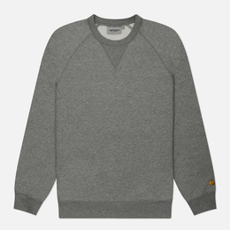 Carhartt WIP: Серая толстовка  Chase