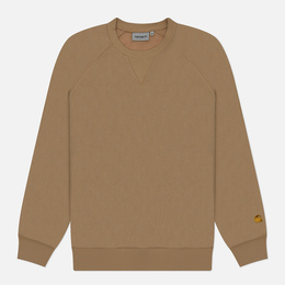 Carhartt WIP: Бежевая толстовка  Chase