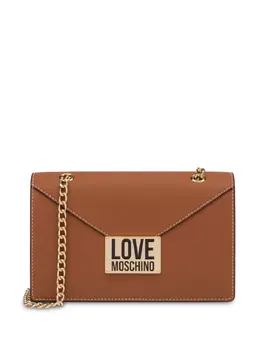 Love Moschino: Коричневая сумка 