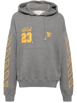 Off-White: Толстовка с принтом 