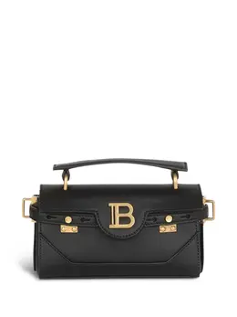 Balmain: Чёрная сумка  B-Buzz 19