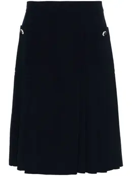 CHANEL Pre-Owned: Плиссированная юбка 