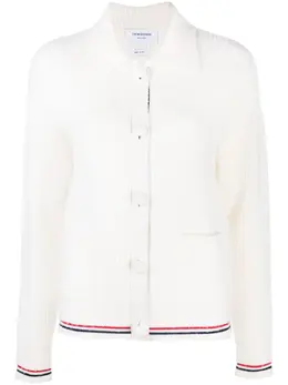 Thom Browne: Кардиган  RWB в полоску