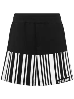 Moschino: Шорты в полоску 
