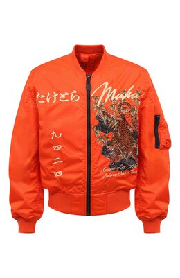 Maharishi: Оранжевая куртка 