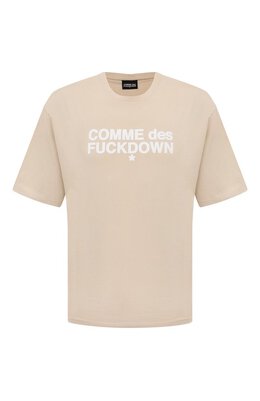 Comme des Fuckdown: Хлопковая футболка 