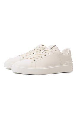 Balmain: Белые кеды  B-Court