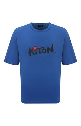 Kiton: Хлопковая футболка 