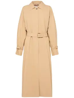 MAX MARA: Хлопковый плащ 