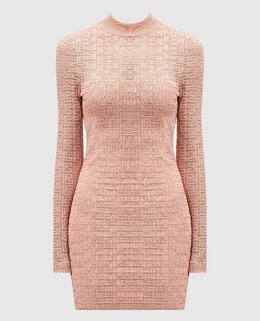 Balmain: Розовое платье  PB