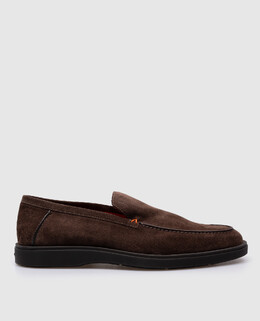 Santoni: Коричневі туфлі 
