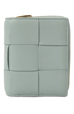 Bottega Veneta: Голубой кошелёк 