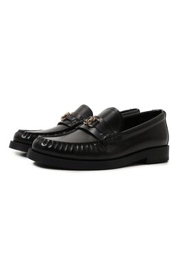 Jimmy Choo: Чёрные лоферы  JC