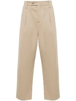 A.P.C.: Бежевые брюки 
