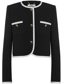 Moschino: Однобортная куртка 