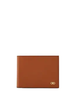 Ferragamo: Коричневый кошелёк  Gancini