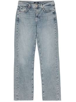 7 For All Mankind: Прямые джинсы  Tess