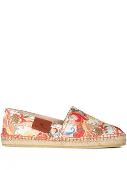 ETRO: Многоцветные мокасины 
