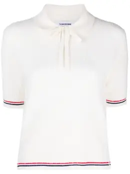 Thom Browne: Футболка  RWB в полоску