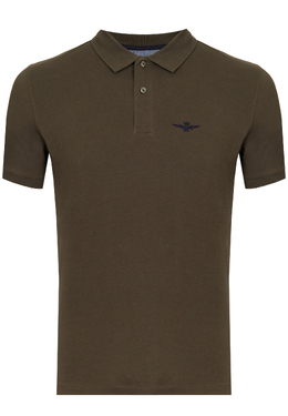 AERONAUTICA MILITARE: Зелёная футболка 