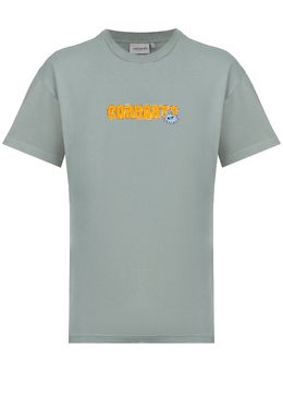 CARHARTT WIP: Зелёная футболка 