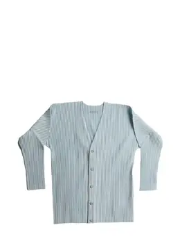 Homme Plissé Issey Miyake: Кардиган с v-образным вырезом 