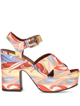ETRO: Бежевые сандалии 