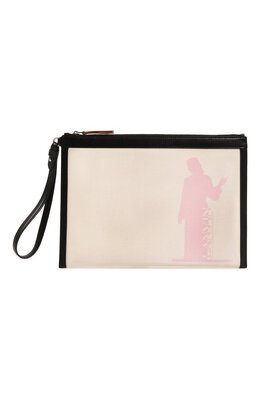 Lanvin: Клатч с принтом 