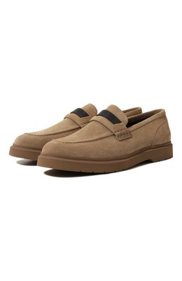Brunello Cucinelli: Светлые лоферы 