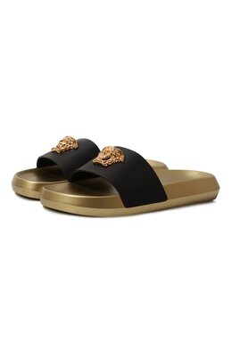 Versace: Золотые шлёпанцы 