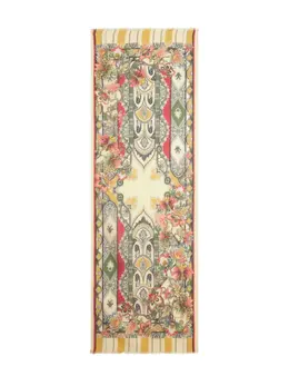 ETRO: Шарф с абстрактным принтом 