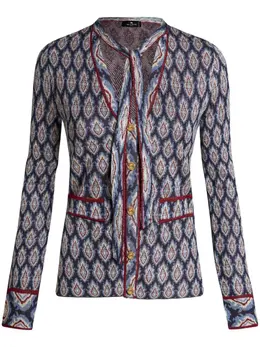 ETRO: Кардиган с бантом 