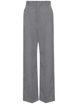 MM6 Maison Margiela: Брюки из шерсти 