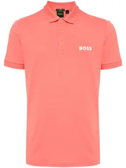 BOSS: Поло с коротким рукавом 