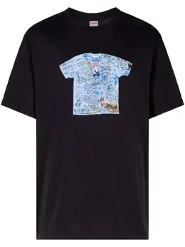 Supreme: Чёрная футболка 