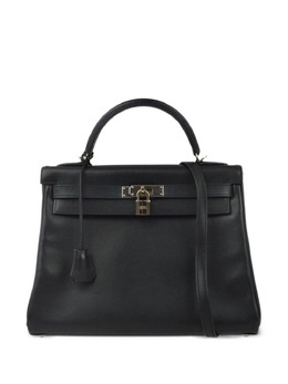 Hermès Pre-Owned: Чёрная сумка 