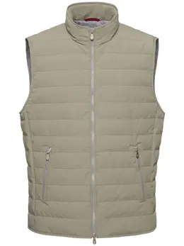 BRUNELLO CUCINELLI: Жилет из эластана 